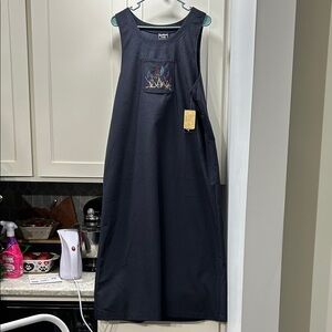 Southern Lady Black Maxi Dress